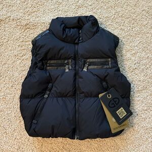 Goldbergh Blast Ski Bodywarmer Vest Black Full Zip Insulated NWT US 2 eclat